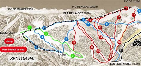 Pistes d'esquí Pal La Serra El Beç Vallnord Andorra