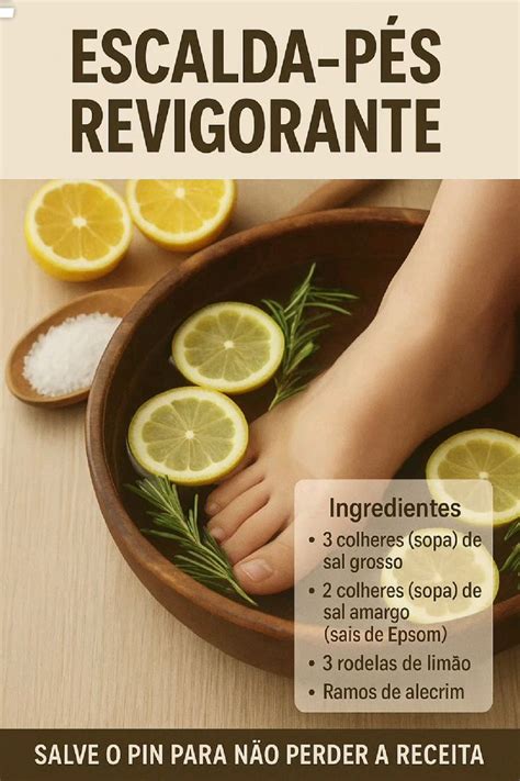 Como Fazer Sais Para Escalda Pés