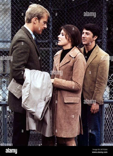 Brian Avery, Katharine Ross & Dustin Hoffman Film: The Graduate (USA