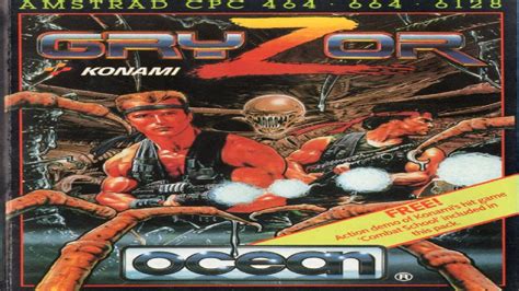 gryzor aka contra amstrad cpc gameplay sample youtube