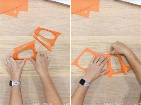 Tapered Paper Pumpkin Lanterns for Fall • Crafting my Home