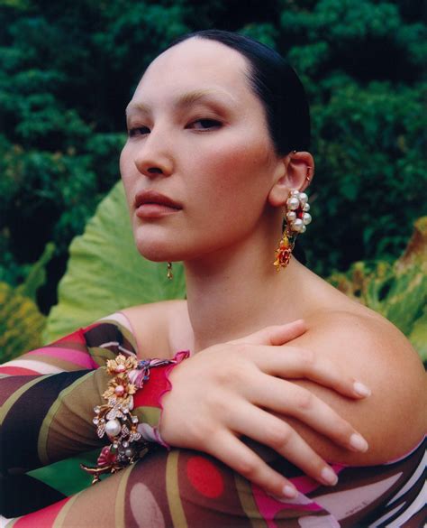 Yumi Nu in Vogue Japan September 2024 by Felicity Ingram