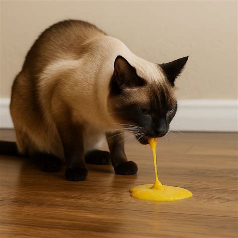 Gato Vomitando A Ração