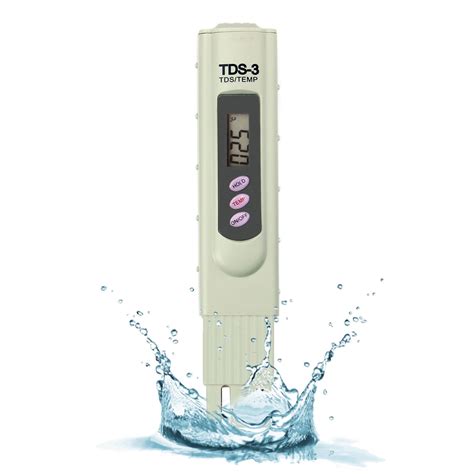 AGPtek Water Tester Digital TDS-3 Purity Meter TEMP PPM Test Filter Pen ...