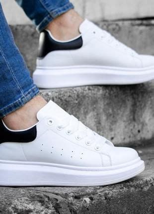 Мужские белые кроссовки3 картинка | Adidas sneakers, White sneaker ...