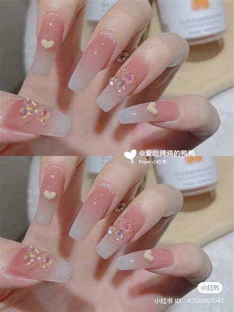 20+ Cute Kawaii Press on Nails Inspiration | Móng tay, Móng chân, Ngón tay