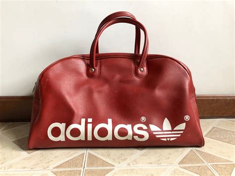 Vintage Leather Adidas Sports Duffle Bag Yugoslavia | Etsy | Bags ...