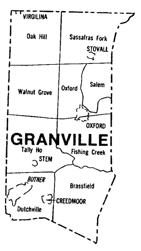 Granville County, North Carolina – S-K Publications