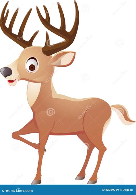 Royalty Free Stock Images: Deer cartoon. Image: 22089269