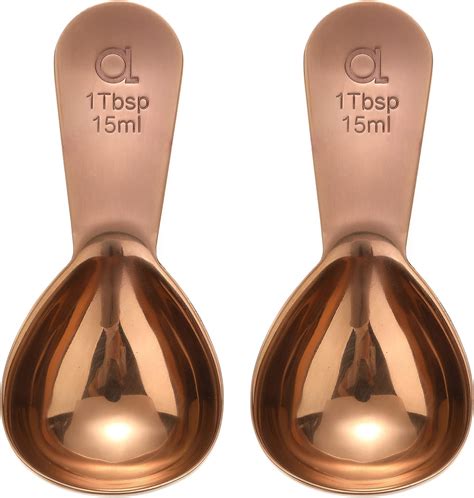 Amazon.com: Rose Gold - Coffee Scoops (2 tbsp) + Tea Infuser: Home