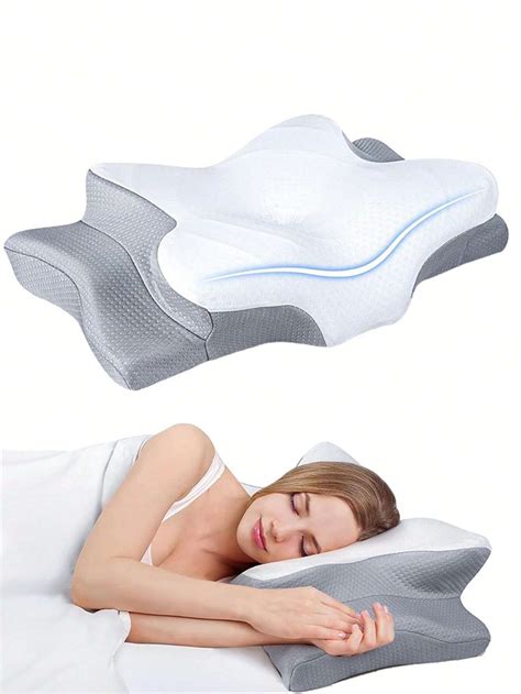 Butterfly Memory Foam Pillow, Slow Rebound Zero Pressure Cervical