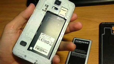 Cómo insertar tarjeta MicroSIM en móvil Samsung Galaxy S5 - YouTube
