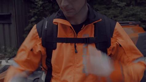 Подготовка ранцевой воздуходувки Husqvarna к работе - YouTube