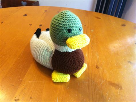 Mallard Duck Crochet Pattern Free | Printable Templates Free