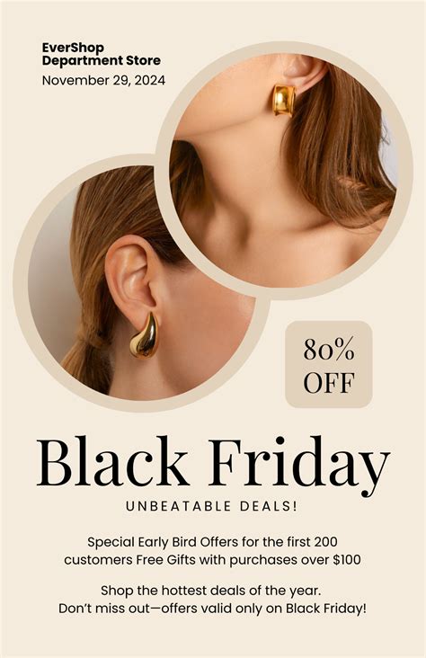 Free Black Friday Campaign Design Template to Edit Online