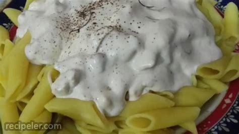 Cheesy Chicken And Chive Sauce