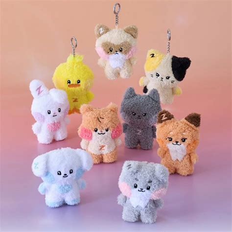 Кукла брелок Kpop ZB1, 12 см | AliExpress
