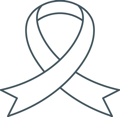 vector illustration  awareness ribbon icon   art
