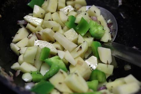 Aloo Paneer Dry Curry Recipe | Cook Click N Devour!!!