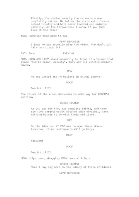 Katie's FM3 Creative Project: Film Script
