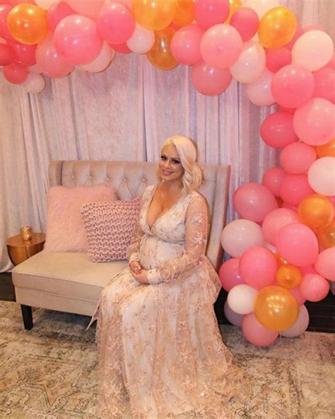 Maryse & The Miz Host Pink-Themed Baby Shower