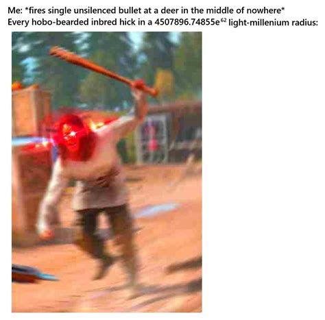 I learned very quickly why the game lets you put silencers on M60s and ...