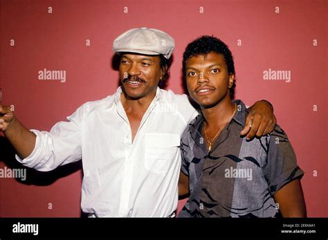 Billy Dee Williams And son Corey Williams 1985 Credit: Ralph Dominguez ...