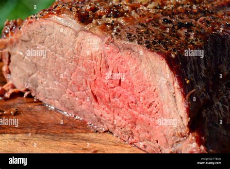 prime beef roasted stock photo alamy