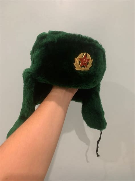 soviet russian ushanka topi bulu rusia fesyen pria aksesoris topi