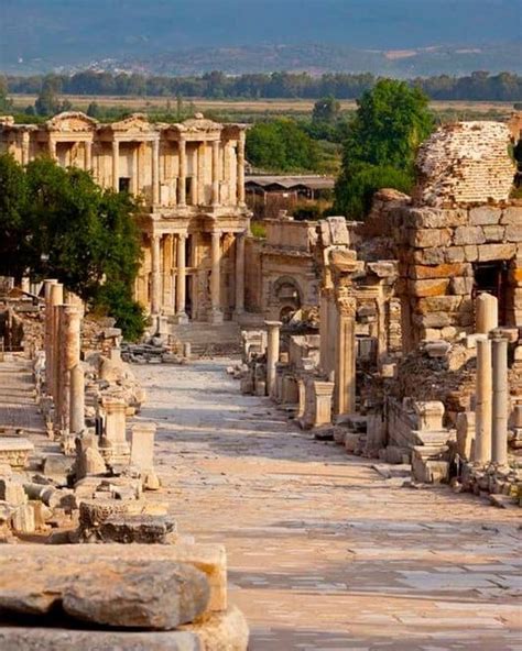 Ruins of Ephesus. Ephesus was an ancient port city... - Ancient Origins