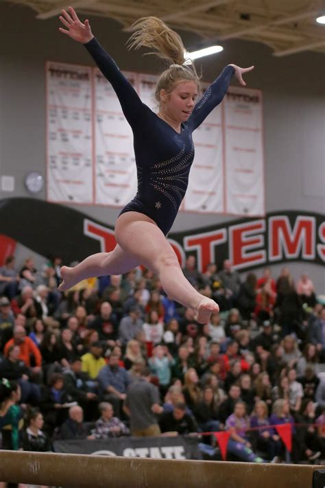 Payton Hayes leads Kennedy at 4A State Gymnastics | Westside Seattle