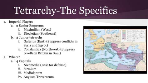 PPT - Diocletian, Tetrarch, Constantine PowerPoint Presentation, free ...