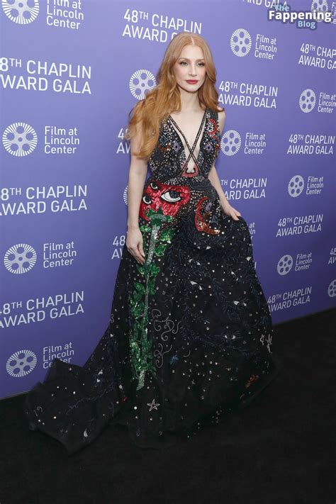 Jessica Chastain Stuns at the 48th Chaplin Award Gala Honoring Viola