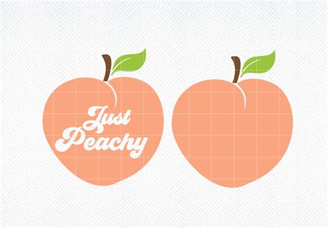 Just Peachy SVG, Peach Svg, Just Peachy Grafika przez SVG DEN