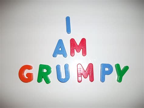DITJIES EN DATJIES: Grumpy Weekend