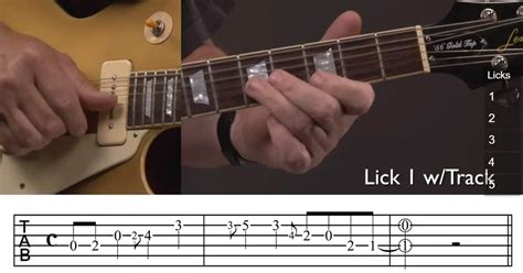 beginner blues guitar lesson lead guitar tricks  licks