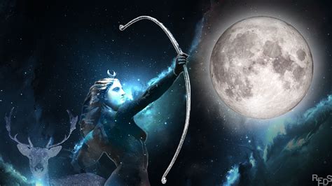 Artemis the Moon | Artemis goddess, Artemis, Luna goddess