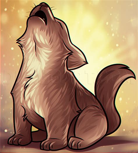 wolf drawing easy cute ula dwyer