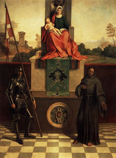 Giorgione et al...: Giorgione: Castelfranco Altarpiece