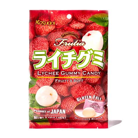 Get Kasugai Lychee Gummy Candy Delivered | Weee! Asian Market