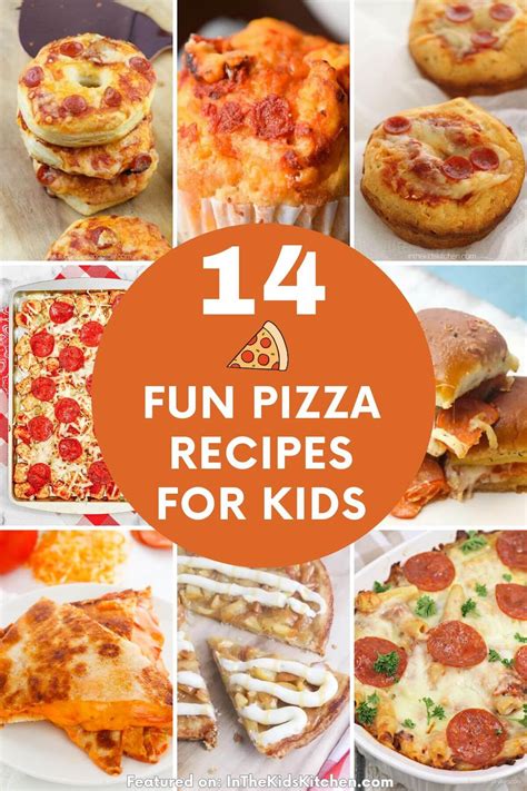 14 Pizza Themed Recipes For Kids - In the Kids' Kitchen