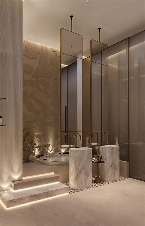 modern luxury bathroom design
