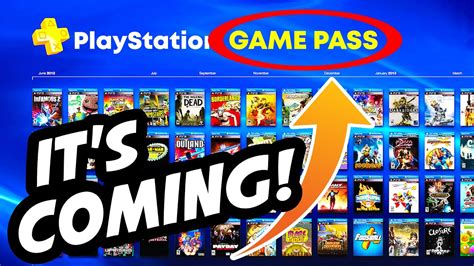 PlayStation Game Pass for PS5 and PS4! - YouTube