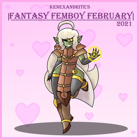 Fantasy Femboy February 2021- Day 1 by Kenexandrite on DeviantArt