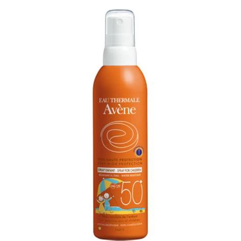 Avene Слънцезащитен спрей за деца Spf 50 + - Аптека Оптима