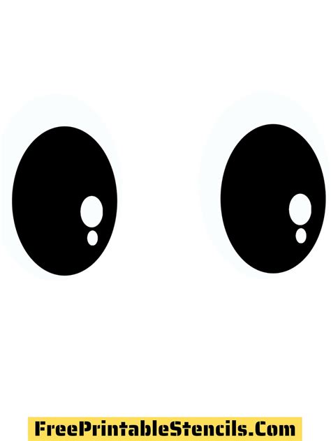 Free printable eyes stencils, Download Free printable eyes stencils png