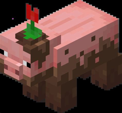 Porco Vermelho Do Minecraft - Minecraft Earth:Porco Porquinho - Minecraft Wiki