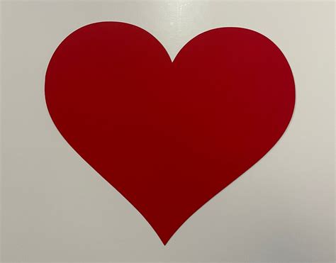 Large Heart Die Cut Outs, Valentines Decor, Paper Heart, Embellishment ...