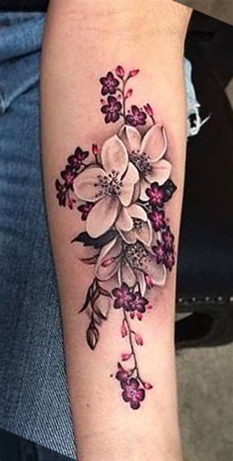 Flower Vine Tattoos On Arm