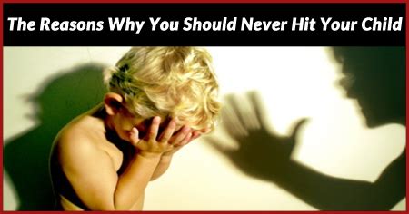 Why You Should Never Hit Your Children